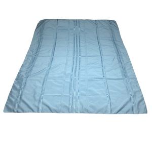 Blue Textured Rectangle Tablecloth 53.5”W x 70.5”L Holiday Christmas Cover Linen